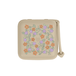 Bibs x Liberty Θήκη Πιπίλας Strawberries and Cream Vanilla
