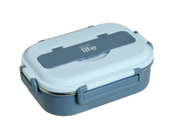 EcoLife Γαλάζιο Φαγητοδοχείο 1Lt 3 Θέσεων
