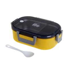EcoLife Yellow Φαγητοδοχείο 900ml Με Χώρισμα - Image 2