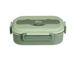 EcoLife Πράσινο Φαγητοδοχείο 1Lt 3 Θέσεων - Image 2