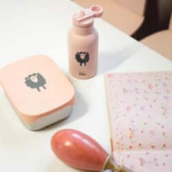 EcoLife Ανοξείδωτο Φαγητοδοχείο Με Χώρισμα 800ml Sheep - Image 5