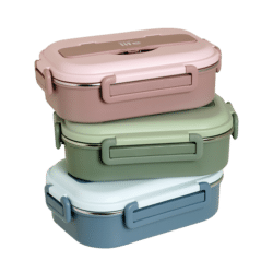 EcoLife Πράσινο Φαγητοδοχείο 1Lt 3 Θέσεων - Image 5