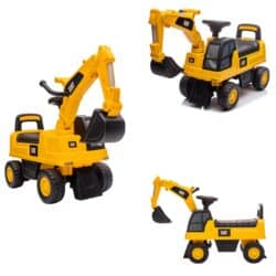 BabyOno Παιδικό Εκσκαφέας Caterpillar Ride-On-Περπατούρα - Image 11