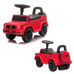BabyOno Παιδικό αυτοκίνητο τζιπ Mercedes Ride-On-Περπατούρα Κόκκινο - Image 5