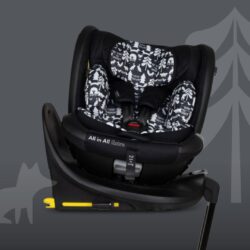Cosatto Περιστρεφόμενο κάθισμα αυτοκινήτου All in All Extra i-Size 360 με σύστημα Anti-Rebound bar - Silhouette - Image 8