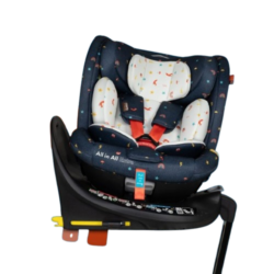 Cosatto Περιστρεφόμενο κάθισμα αυτοκινήτου All in All Extra i-Size 360 με σύστημα Anti-Rebound bar - Doodle Days