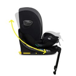 Cosatto Περιστρεφόμενο κάθισμα αυτοκινήτου All in All Extra i-Size 360 με σύστημα Anti-Rebound bar - Silhouette - Image 3