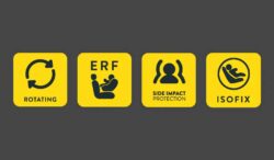 Cosatto Περιστρεφόμενο κάθισμα αυτοκινήτου All in All Extra i-Size 360 με σύστημα Anti-Rebound bar - Masquerade - Image 10