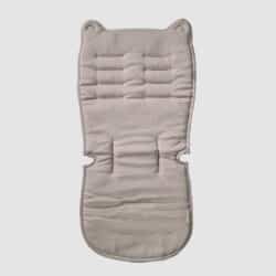 Minene Κάλυμμα Καροτσιού Pointelle Charcoal Beige