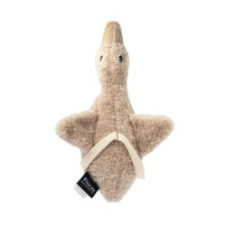 Flow Υφασμάτινη χήνα Liva με λευκούς ήχους για καρότσι μπεζ απαλό - Image 5