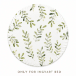 Ingvart Μικρό σεντόνι Smart Bed 9 in 1 Φυλλαράκια Μέντα