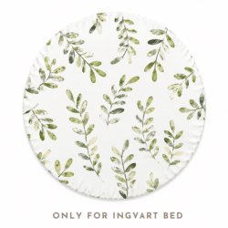 Ingvart Μικρό σεντόνι Smart Bed 9 in 1 Φυλλαράκια Μέντα