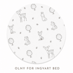 Ingvart Μικρό σεντόνι Smart Bed 9 in 1 Ζωάκια