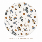 Ingvart Μικρό σεντόνι Smart Bed 9 in 1 Μηχανάκια