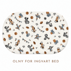 Ingvart Μεγάλο σεντόνι Smart Bed 9 in 1 Μηχανάκια