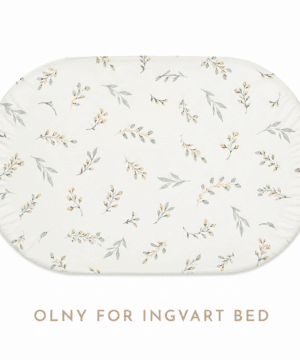Ingvart Μεγάλο σεντόνι Smart Bed 9 in 1 Φυλλαράκια Μέντα