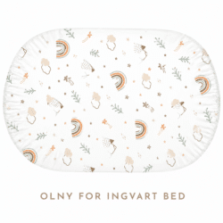 Ingvart Μεγάλο σεντόνι Smart Bed 9 in 1 Ουράνιο Τόξο