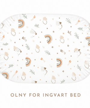 Ingvart Μεγάλο σεντόνι Smart Bed 9 in 1 Ουράνιο Τόξο
