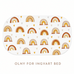Ingvart Μεγάλο σεντόνι Smart Bed 9 in 1 Ουράνιο Τόξο Μπεζ