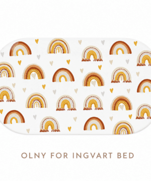Ingvart Μεγάλο σεντόνι Smart Bed 9 in 1 Ουράνιο Τόξο Μπεζ