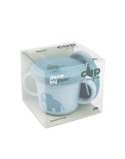 Done By Deer Παιδικό Ποτήρι Με Λάβες+Στόμιο Elphee Blue - Image 2