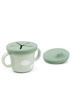 Done By Deer Παιδικό Ποτήρι Με Λάβες+Στόμιο Croco Green - Image 3