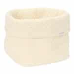 Little Dutch Καλάθι αλλαξιέρας πλεκτό μικρό Pure Soft White