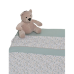 Baby Oliver Σεντόνι Λίκνου 2τ Μέντα Des.