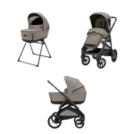 Inglesina Σύστημα μεταφοράς Aptica XT Duo χρώμα Tuareg Beige με σκελετό Black