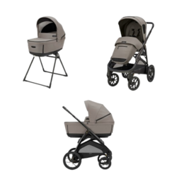 Inglesina Σύστημα μεταφοράς Aptica XT Duo χρώμα Tuareg Beige με σκελετό Black