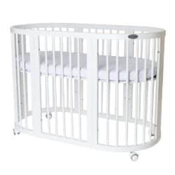 Ingvart Κούνια μωρού Round Smart Bed 9 in 1 Λευκο - Image 2