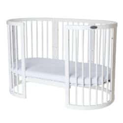 Ingvart Κούνια μωρού Round Smart Bed 9 in 1 Λευκο - Image 4