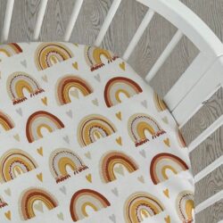 Ingvart Μικρό σεντόνι Smart Bed 9 in 1 Ουράνιο Τόξο Μπεζ