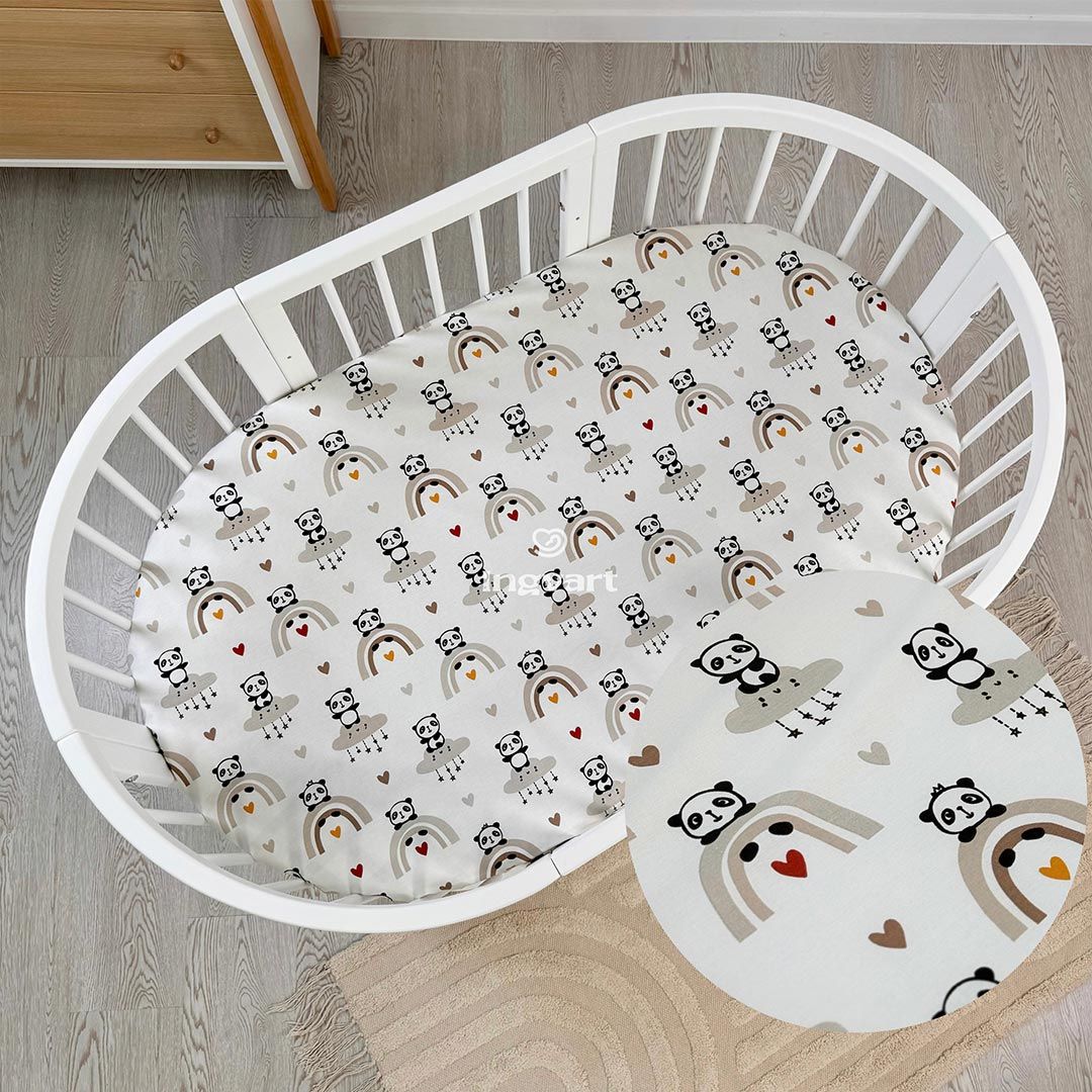 ingvart1 Ingvart Μεγάλο σεντόνι Smart Bed 9 in 1 Happy-Panda - Image 1
