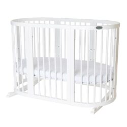 Ingvart Κούνια μωρού Round Smart Bed 9 in 1 Λευκο - Image 5