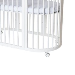 Ingvart Κούνια μωρού Round Smart Bed 9 in 1 Λευκο - Image 8