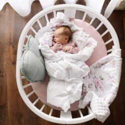 Ingvart Κούνια μωρού Round Smart Bed 9 in 1 Λευκο - Image 14