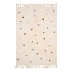 Little Dutch Χαλί δωματίου Dot mixed Blue με υπόστρωμα latex