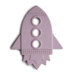 Mushie Μασητικό Rocket Teether Soft Lilac
