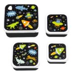 A Little Lovely Company Δοχείο φαγητού Lunch box - Galaxy