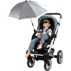 Dooky Ομπρέλα καροτσιού με δείκτη προστασίας UV50+ Melange grey - Image 6