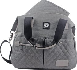 Dooky Τσάντα Αλλαξιέρα Ωμου - Grey - Image 4