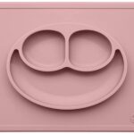 Ezpz Εκπαιδευτικό πιάτο 24+ μηνών Happy Mat - Blush
