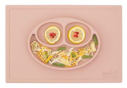 Ezpz Εκπαιδευτικό πιάτο 24+ μηνών Happy Mat - Blush - Image 2