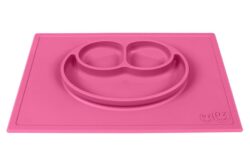 Ezpz Εκπαιδευτικό πιάτο 24+ μηνών Happy Mat - Pink - Image 4