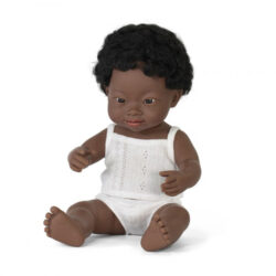 Miniland Μωρό Αφρικανός Με Σύνδρομο Down Με Εσώρουχα 32 cm