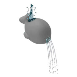 Bebe Stars Μπανιέρα Πτυσσόμενη με Θερμόμετρο Whale Grey 26-186 - Image 2