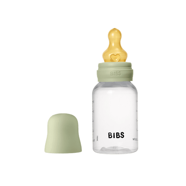 bibs1 (1) Bibs Πλαστικό Μπιμπερό Λάτεξ 150ml – Sage - Image 1