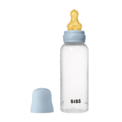 Bibs Πλαστικό Μπιμπερό Λάτεξ 270ml – Baby Blue