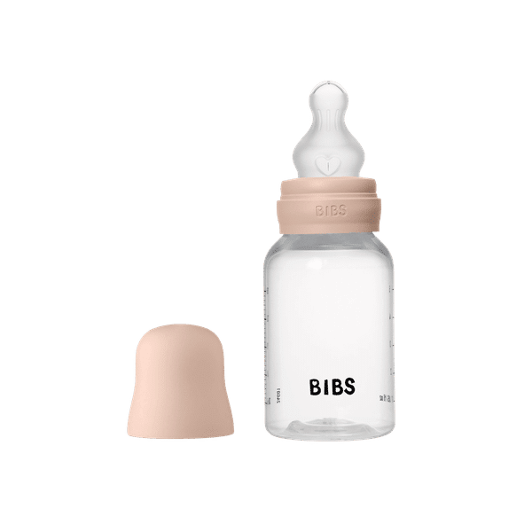 bibs1 Bibs Πλαστικό Μπιμπερό Σιλικόνη 150ml – Blush - Image 1